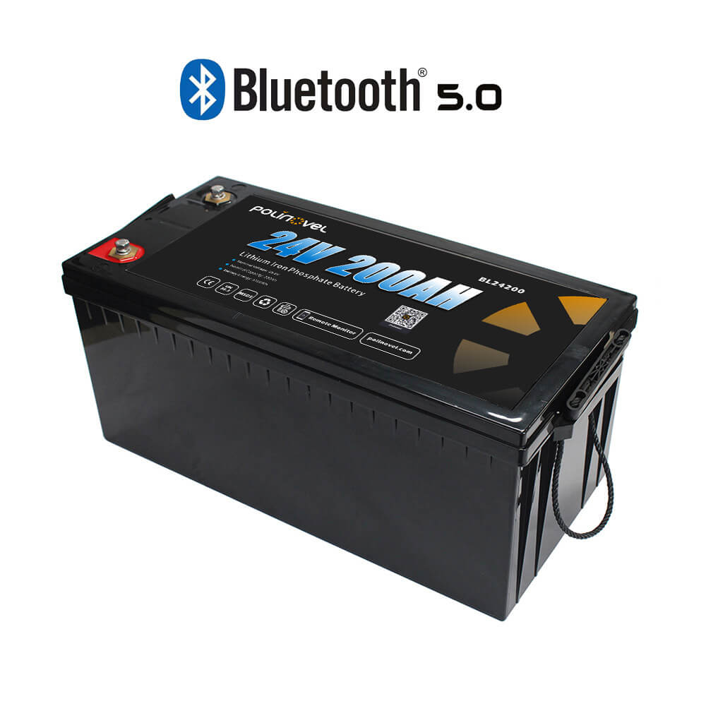 24V 200Ah LiFePO4 Bluetooth Battery BL24200