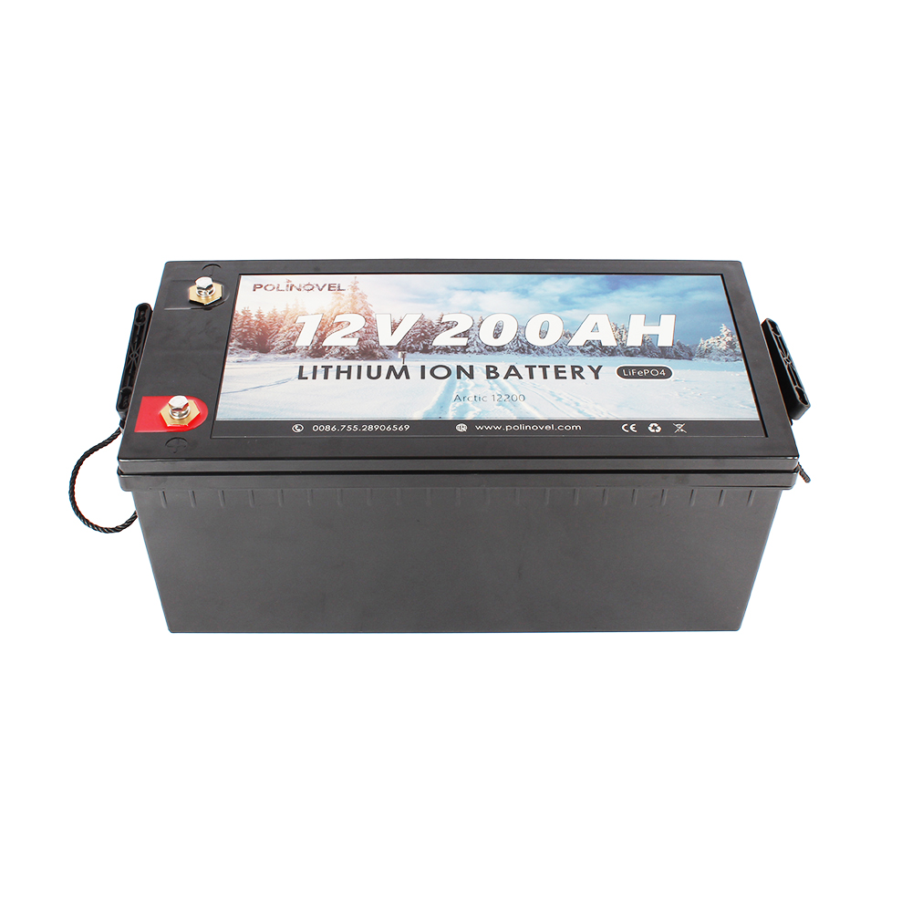 Low Temperature 12V 200Ah Arctic Lithium Battery Pack for Marine