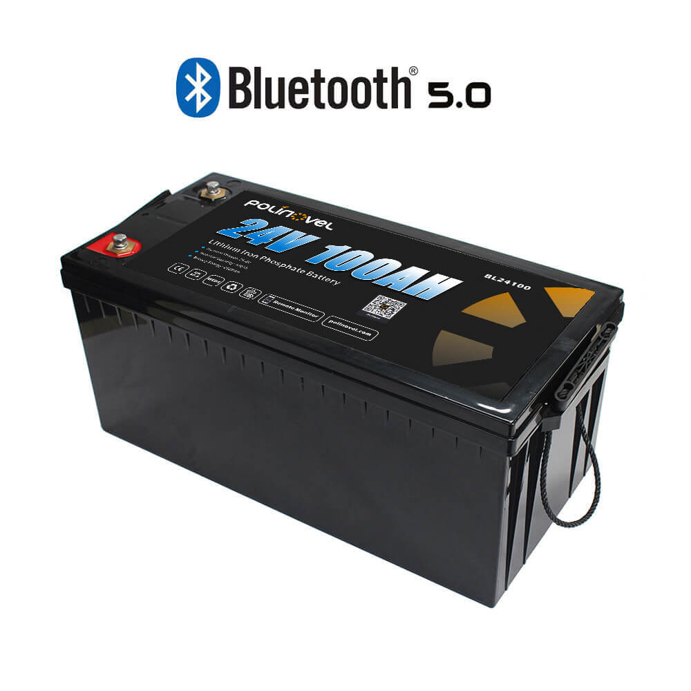 24V 100Ah LiFePO4 Bluetooth Battery BL24100